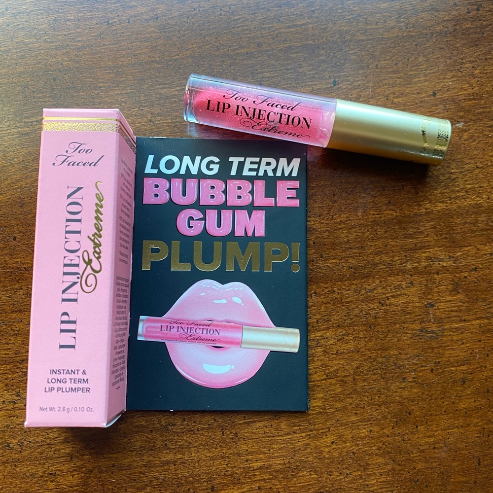 Too Faced Lip Injection Extreme Instant & Long Term Lip Plumper in Bubblegum Yum